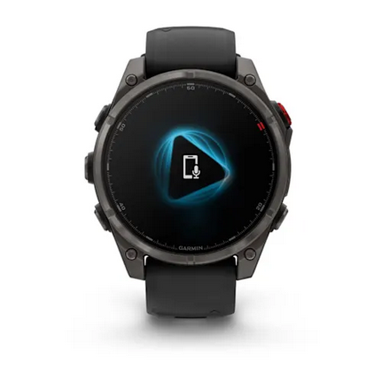 GARMIN - OROLOGIO GPS FENIX 8 PRO 51MM LTE CARBON GREY 03199-01 - immagine 6