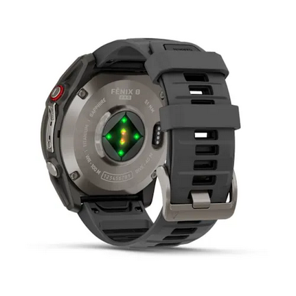 GARMIN - OROLOGIO GPS FENIX 8 PRO 51MM LTE TI GRAPHITE 03199-11 - immagine 7