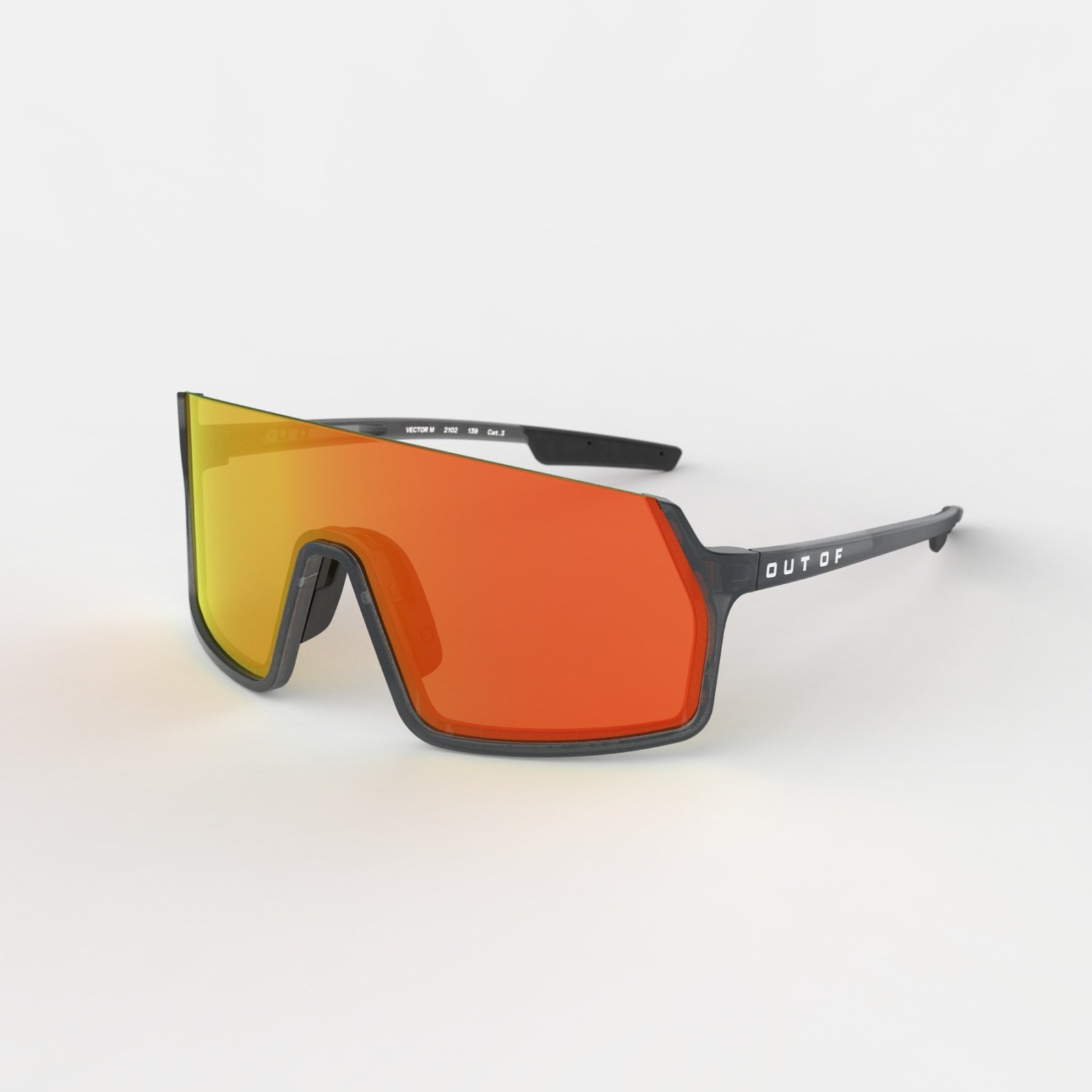 OUT OF – OCCHIALI VECTOR FROST GREY/RED MCI – XS211