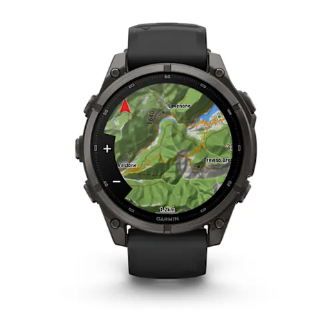 GARMIN – GPS FENIX 9 47MM AMO DLC CARBON GRAY BLACK – 04762-11 - immagine 6