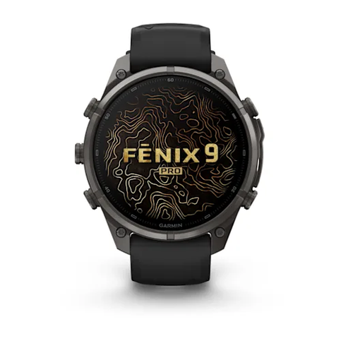 GARMIN – GPS FENIX 9 PRO 47MM AMO CON DLC CARBON GRAY BLACK PEBBLE GRAY – 04336-11 - immagine 3