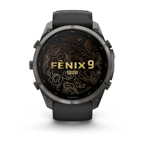 GARMIN – GPS FENIX 9 PRO 51MM AMO CON DLC CARBON GRAY BLACK/PEBBLE GRAY – 04337-11 - immagine 3