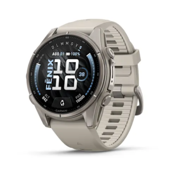 GARMIN – GPS FENIX 9 43MM AMO BARE TI FOG GRAY – 04761-01
