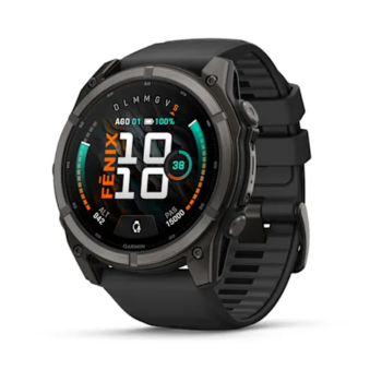 GARMIN – GPS FENIX 9 51MM AMO DLC CARBON GRAY BLACK – 04763-11