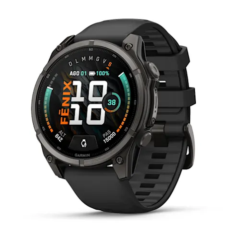GARMIN – GPS FENIX 9 47MM AMO DLC CARBON GRAY BLACK – 04762-11