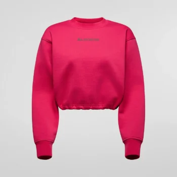 LASPORTIVA – FELPA DONNA HERITAGE LOGO CROP – ZACW049