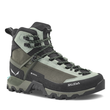 SALEWA – SCARPONE DONNA MTN TRAINER 3 TECH MID GTX – 3855 SHADOW/FADED GREEN – 61486
