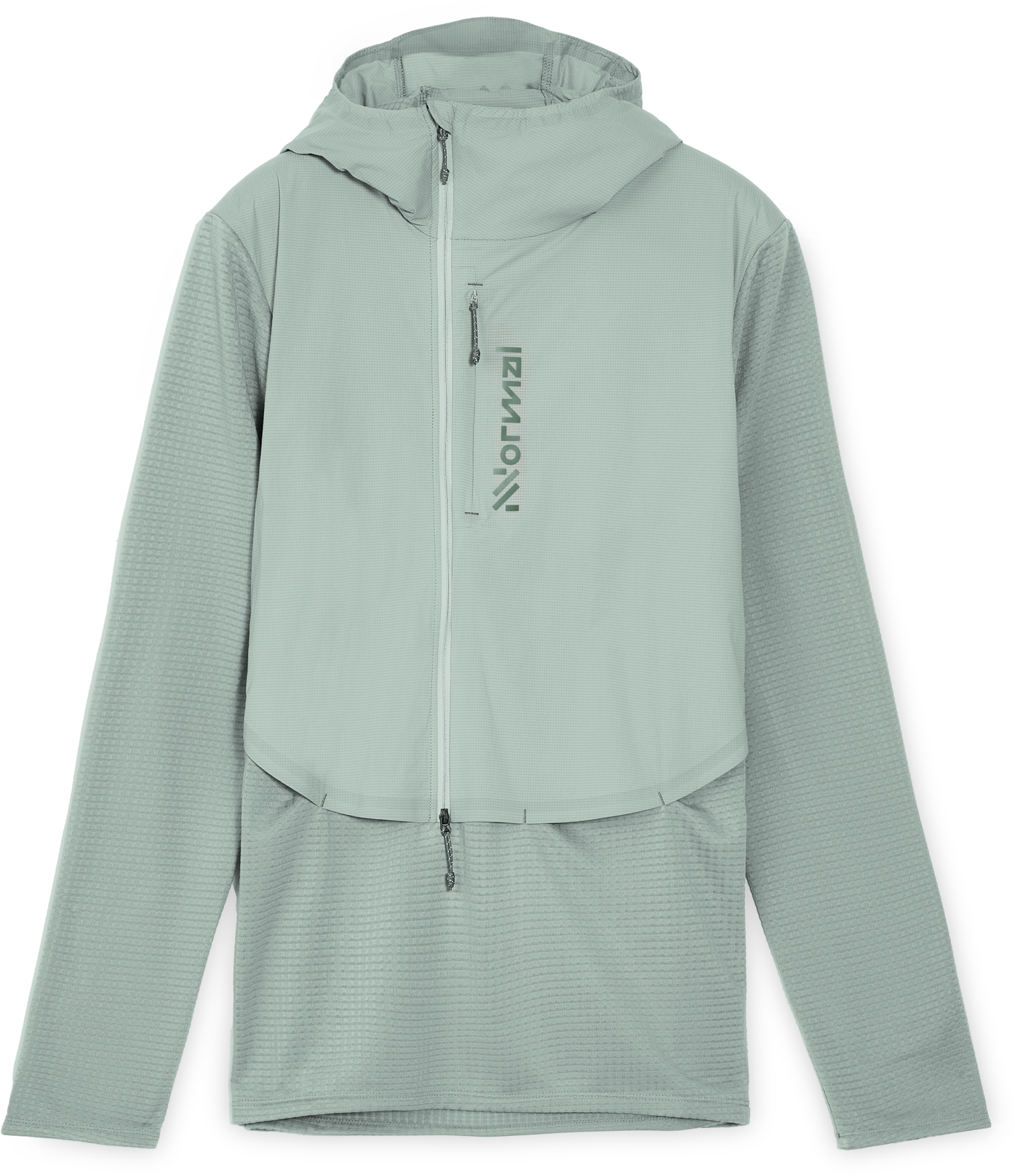 NNORMAL – GIACCA TECH HOODIE – GREEN – N2CMHJ