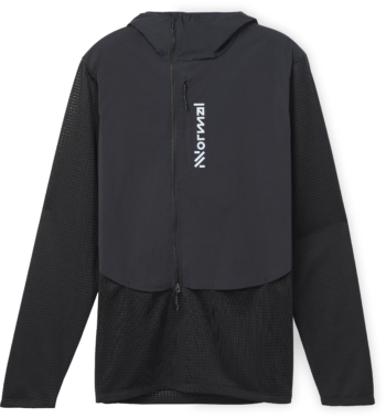 NNORMAL – GIACCA TECH HOODIE – BLACK – N2CMHJ
