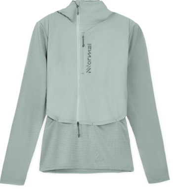 NNORMAL – GIACCA DONNA TECH HOODIE – GREEN – W.NWCMHJ