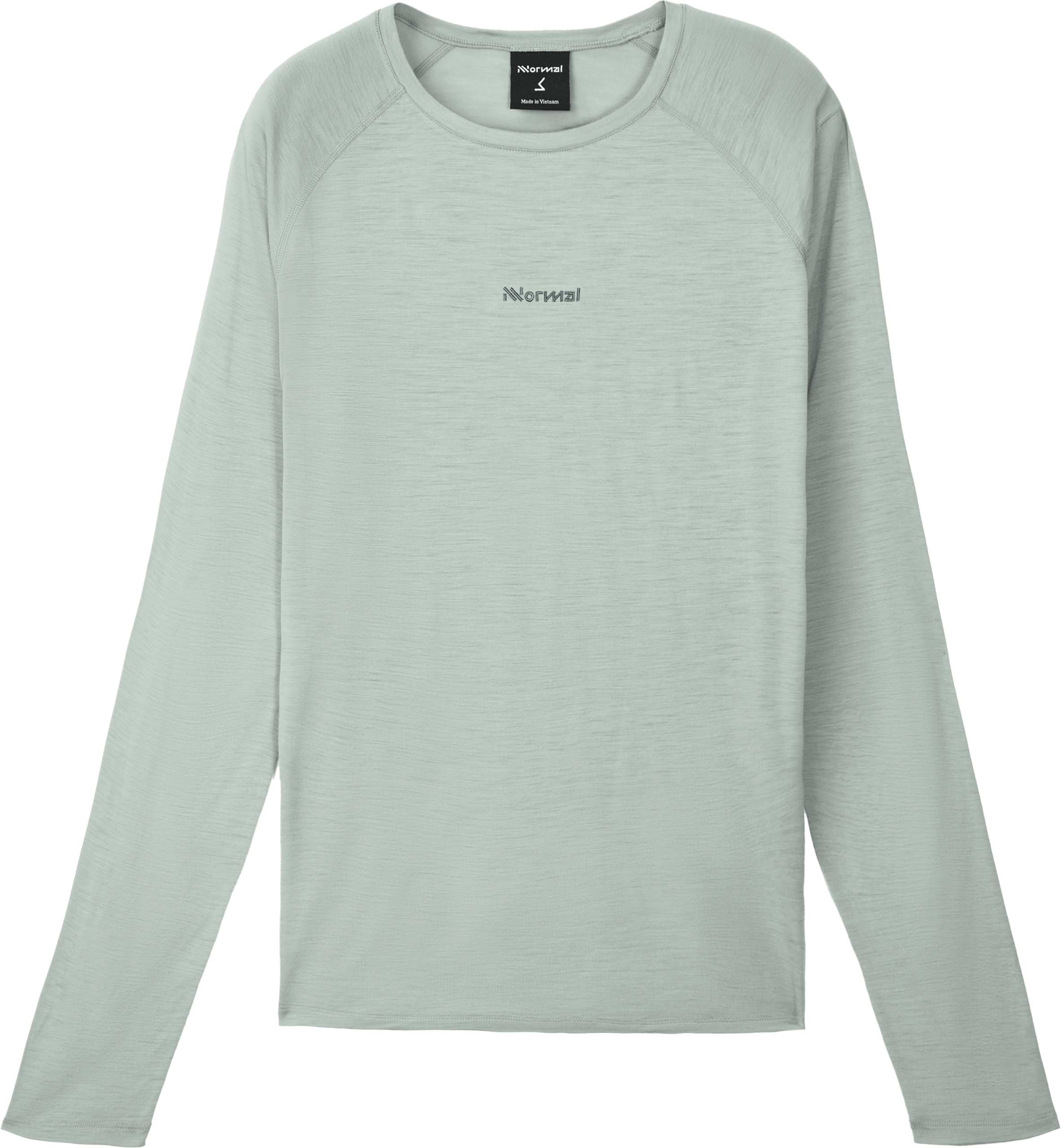 NNORMAL – MAGLIA DONNA MERINO LONG SLEEVE – GREEN – W.NC3ML1