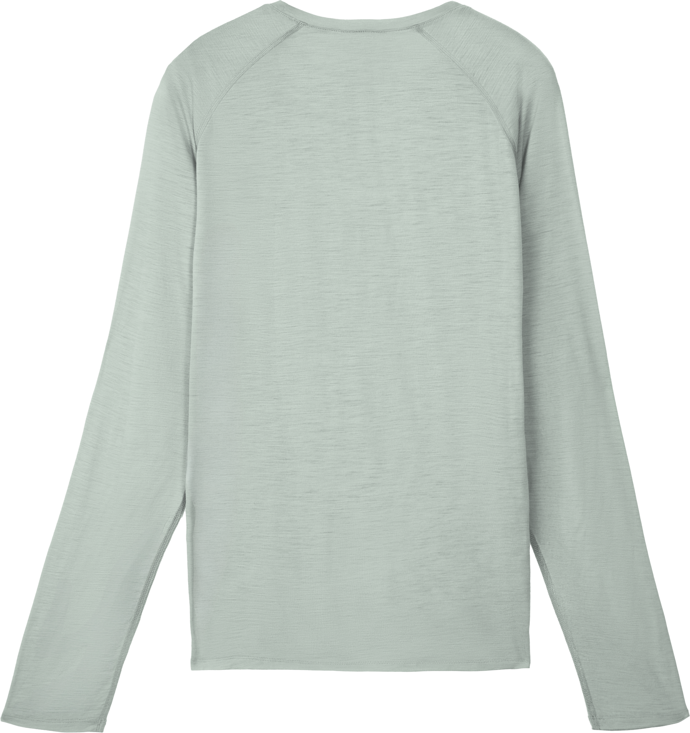 NNORMAL – MAGLIA DONNA MERINO LONG SLEEVE – GREEN – W.NC3ML1 - immagine 2